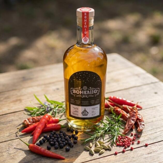 Gin Bohemio Ají Cacho de Cabra 700ml